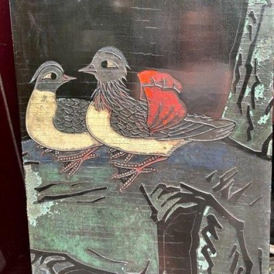 HC-001 — Shanghai Eight-Panel Carved Lacquer Screen (view 16)