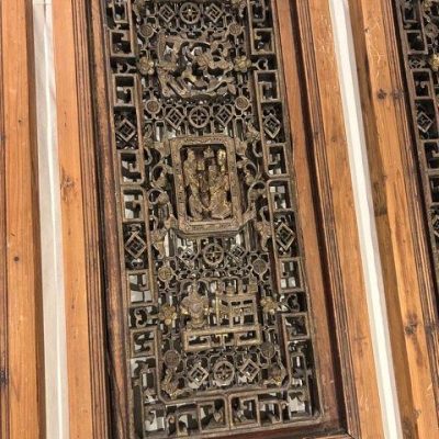 HC-002 — Chinese Architectural Carved Shutters, Set of Four (view 14)