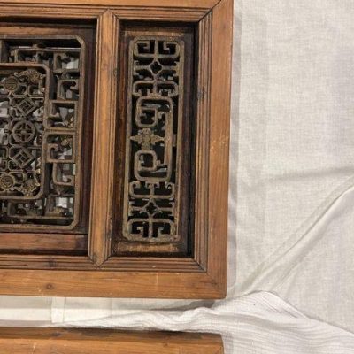 HC-002 — Chinese Architectural Carved Shutters, Set of Four (view 18)