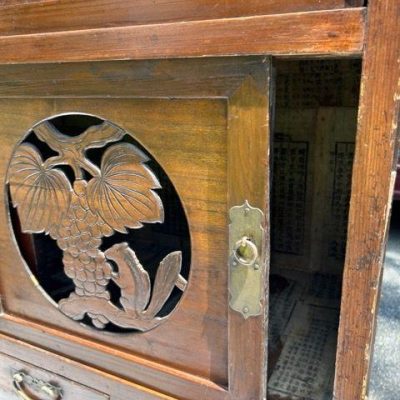 HC-003 — Chinese Crane-Motif Cabinet (view 13)