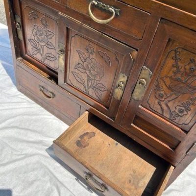 HC-003 — Chinese Crane-Motif Cabinet (view 17)