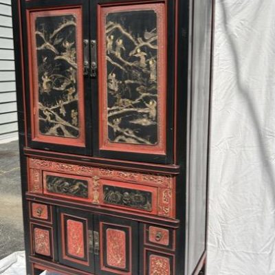 HC-004 — Painted Chinese Cabinet (view 2)