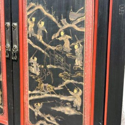 HC-004 — Painted Chinese Cabinet (view 7)
