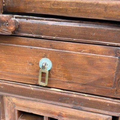 HC-005 — Chinese Lattice Door Cabinet (view 9)