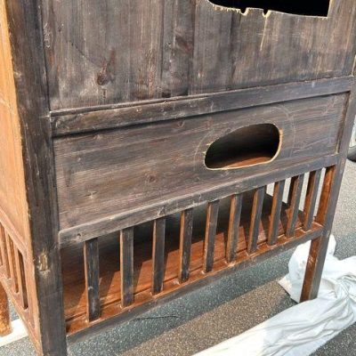 HC-005 — Chinese Lattice Door Cabinet (view 30)