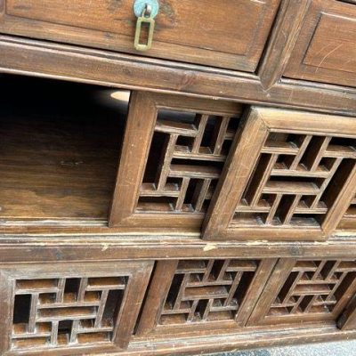 HC-005 — Chinese Lattice Door Cabinet (view 38)