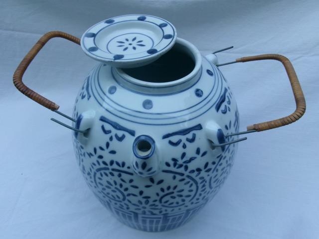 HC-012 — Chinese Bamboo-Handled Teapot