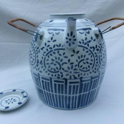 HC-012 — Chinese Bamboo-Handled Teapot (view 7)