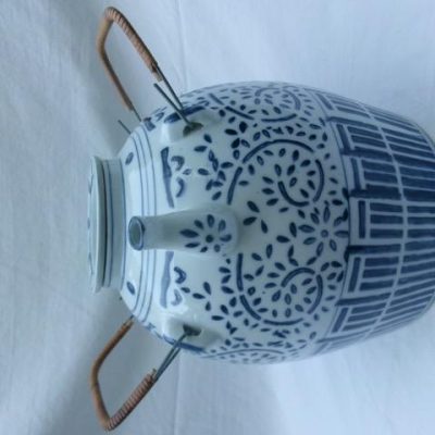 HC-012 — Chinese Bamboo-Handled Teapot (view 12)