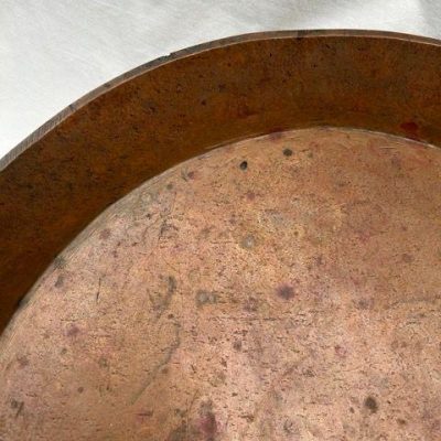 HC-014 — Heavy Chinese Copper Platter with Handles (view 4)