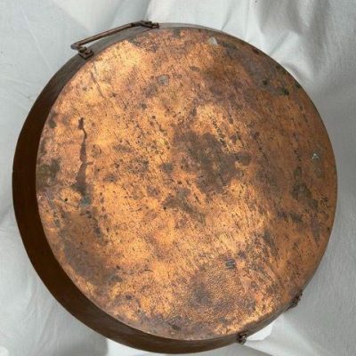 HC-014 — Heavy Chinese Copper Platter with Handles (view 5)