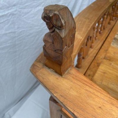 HC-016 — Chinese Wooden Cradle (view 8)
