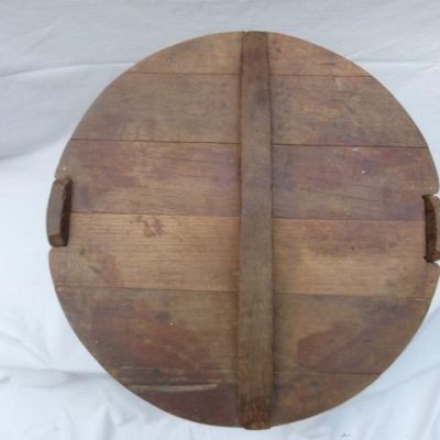 HC-021 — Chinese Wooden Lidded Bucket (view 8)
