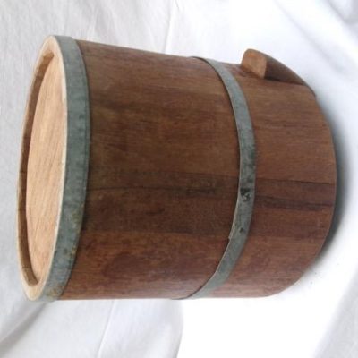 HC-021 — Chinese Wooden Lidded Bucket (view 11)