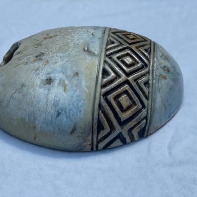 HC-028 — Unidentified Asian Wall-Mounted Architectural Ceramic Object (view 4)